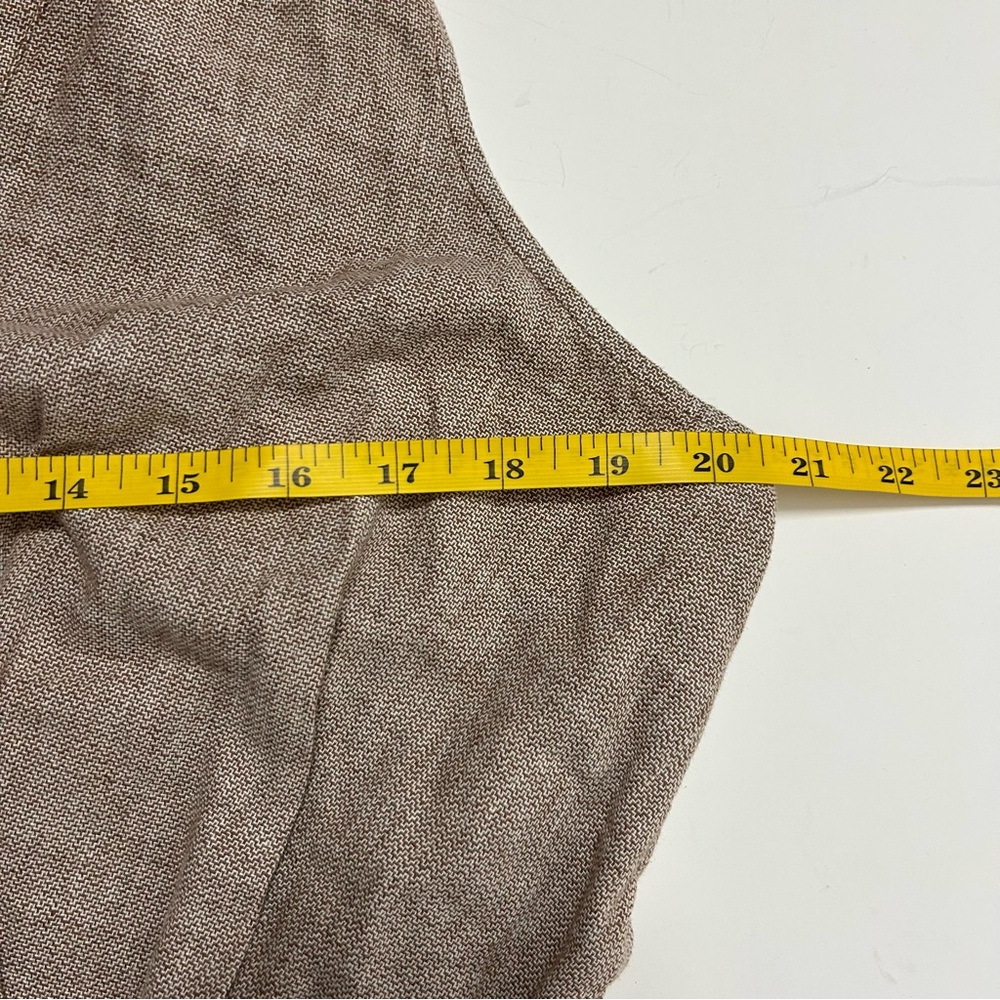 Nic & Zoe LINEN COTTON CINCH VEST (size L) - Picture 7 of 8